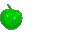 Green Bouncing Apple